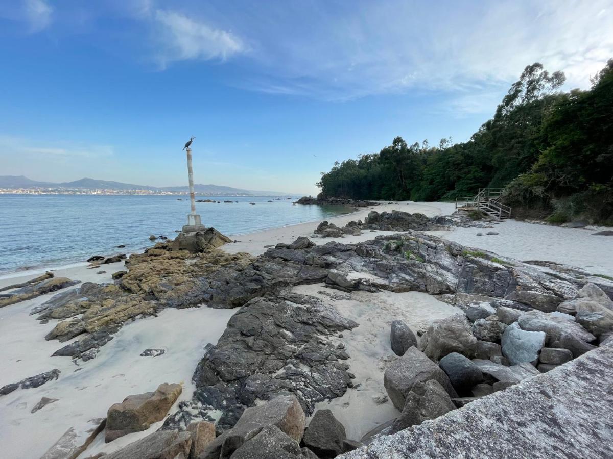 Atico En Moana- Playa A Xunqueira, A 15 Min De Vigo Apartment Ngoại thất bức ảnh